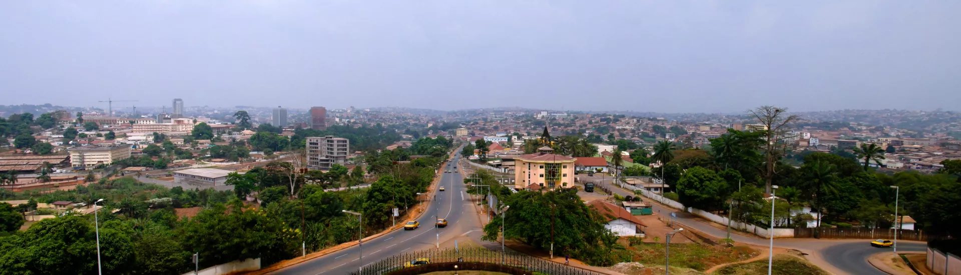 Panoramic view of Cameroon
