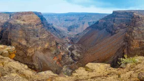 Canyon on the African Rift.
