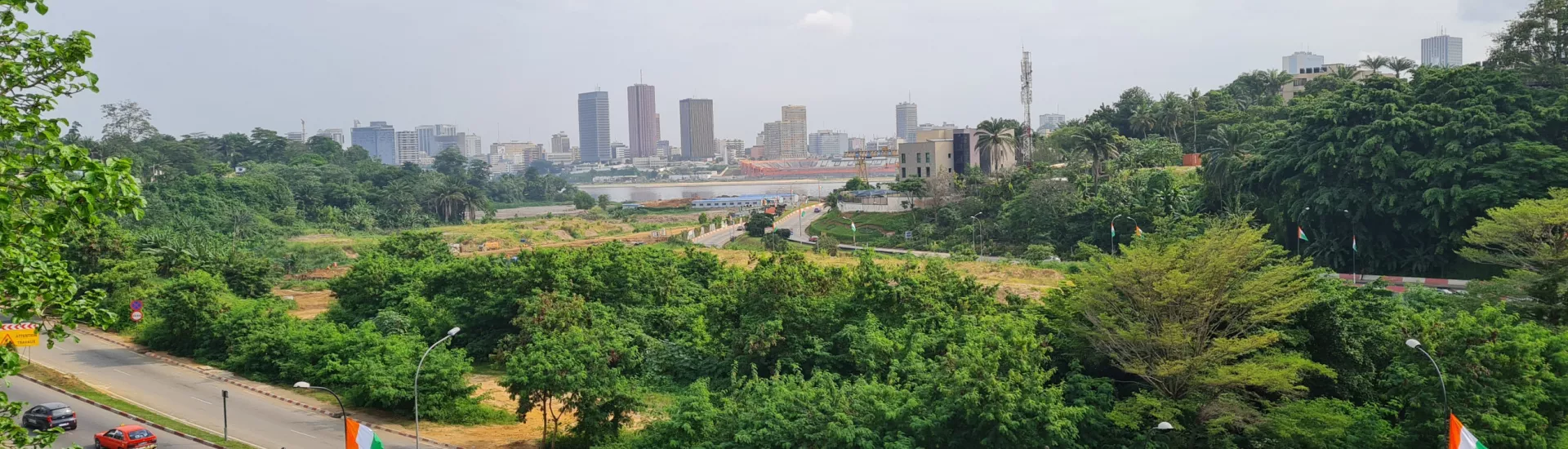 Panoramic view of Côte d'Ivoire