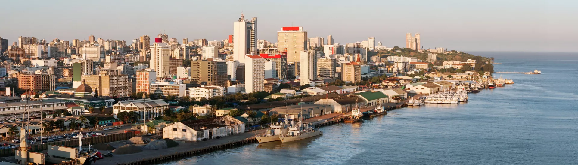 Panoramic view of Maputo, Mozambique
