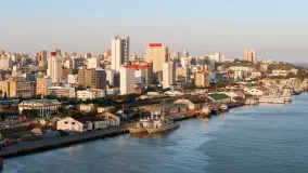 Panoramic view of Maputo, Mozambique