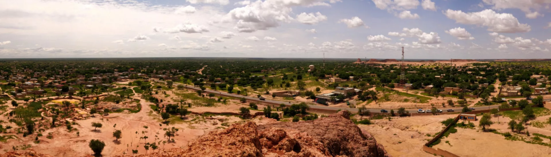 panorama of Niger