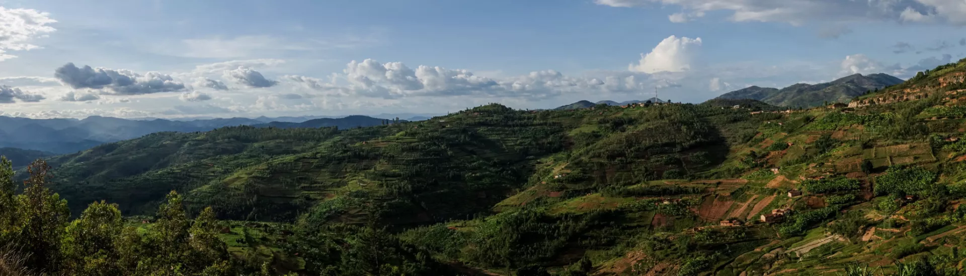 Hills of Rwanda, Rwanda, Africa