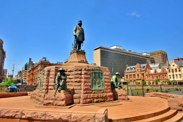 Paul Kruger Statue in Pretoria, South Africa