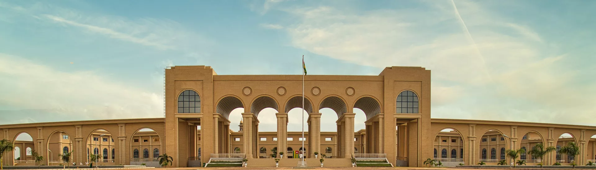 The new building of the National Assembly, Togo