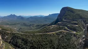 Serra da Leba pass in Angola