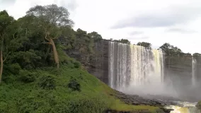 Calandula waterfall in Angola