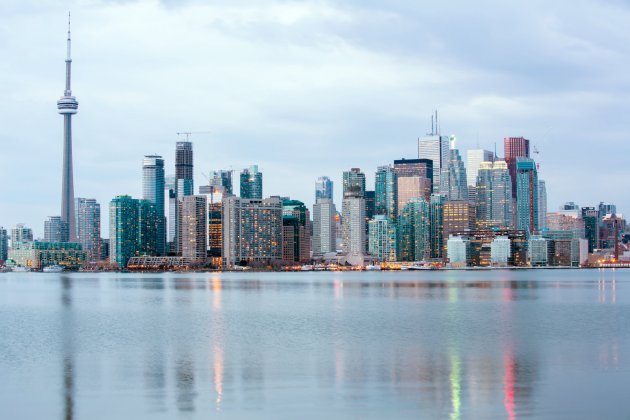 Die Skyline von Toronto