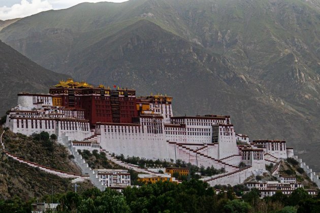 Lhasa, Potala palace in Tibet