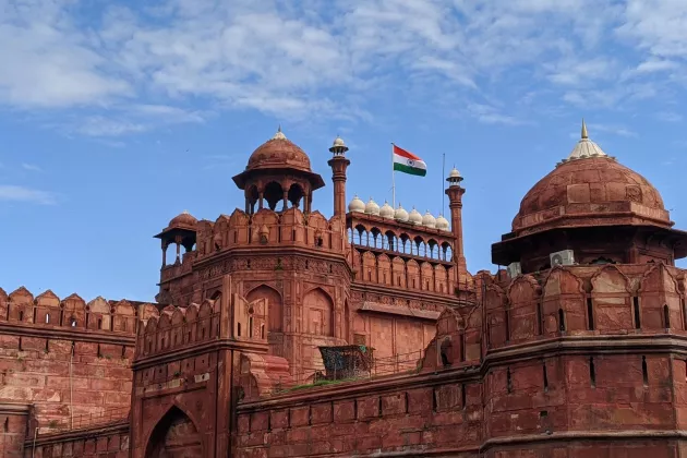 The Red Fort in Agra