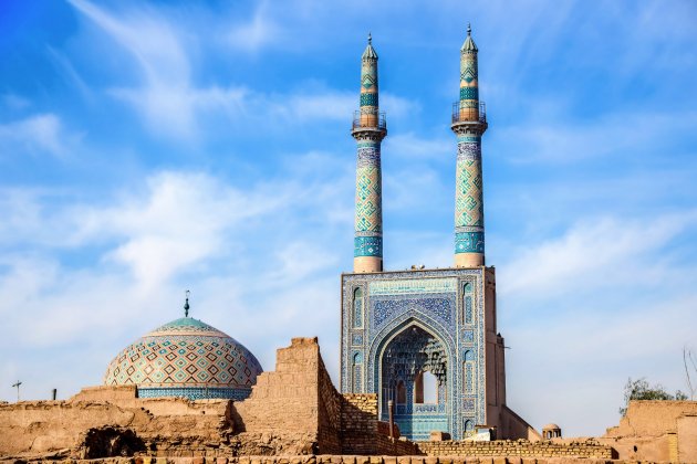 Jame Mosque, Yazd, Iran.