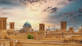  Badghirs and mosques of Yazd, Iran