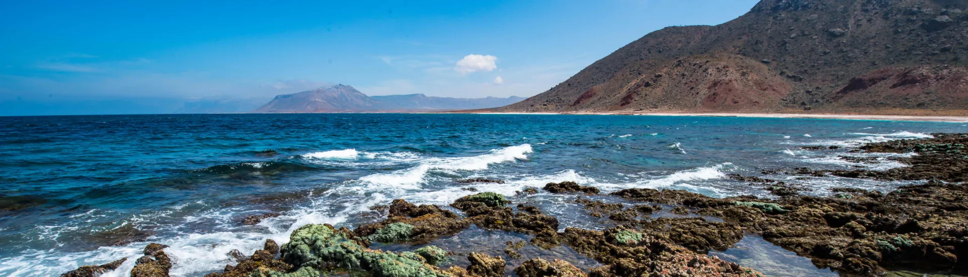 Panoramic view of Socotra Island, Yemen