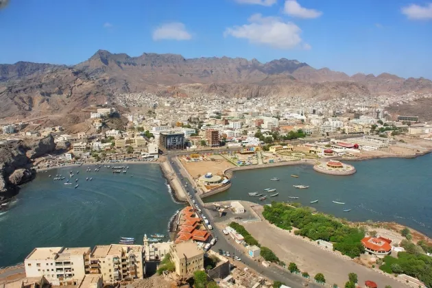 the city of Aden, Yemen