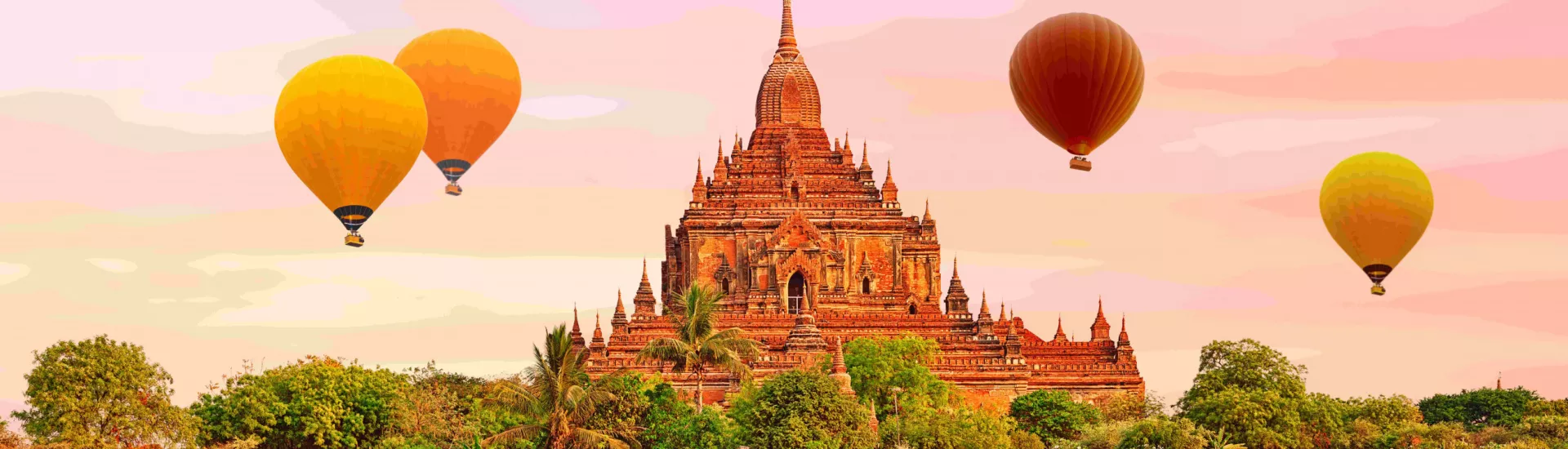 Htilominlo Temple in Bagan,Myanmar