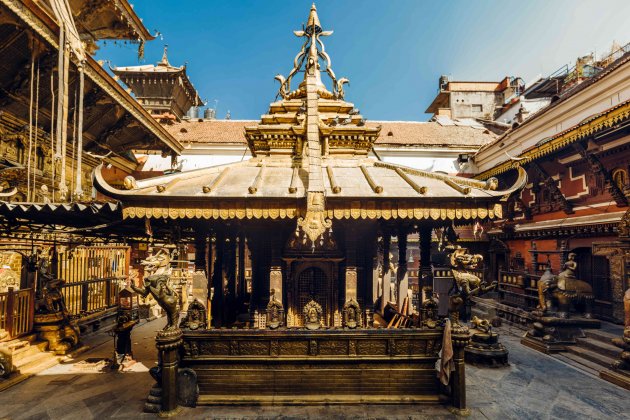 Golden Temple in Patan, Nepal