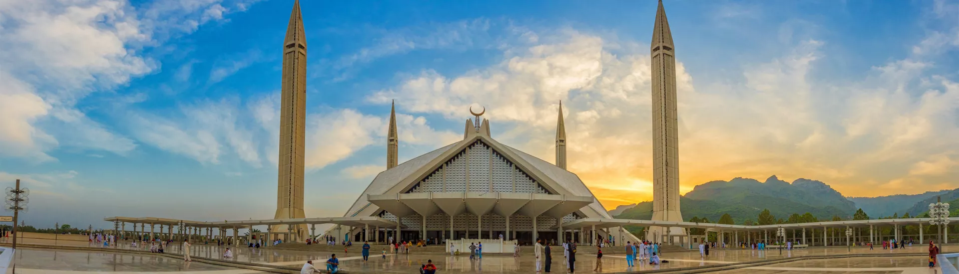 Badshahi-Moschee, Lahore, Pakistan