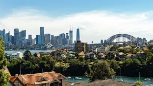 Harbour Bridge and Opera House, Sydney, Australia