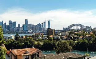 Harbour Bridge and Opera House, Sydney, Australia