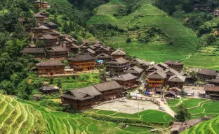 Dazhai Village in China