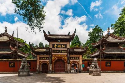 Ancient Chinese temple