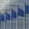 EU flags in Berlaymont