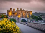 Conwy Castle in Wales, UK