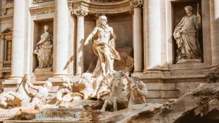 Trevi Fountain, Rome, Italy