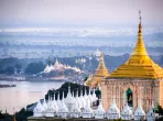 Mandalay, Burma, the Pagoda.