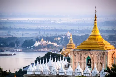 Mandalay Pagoda in Myanmar