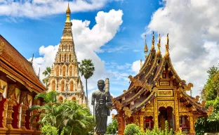 Monument and temples in Thailand