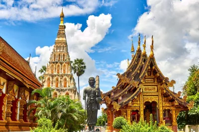 Monument and temples in Thailand