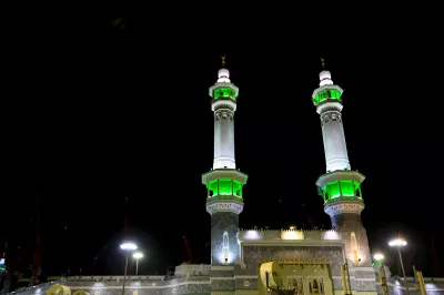 Heiliges Kaaba-Tor Zamzam Tower Mekka, Saudi-Arabien