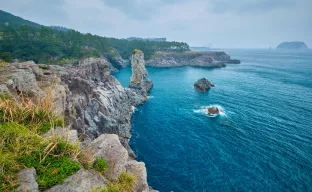 Oedolgae Rock, Jeju island, South Korea