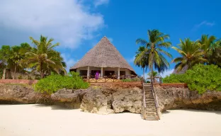 Zanzibar - a resort with white-sand beaches in Tanzania