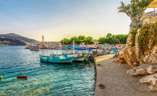 Beach in Kalkan, Turkey