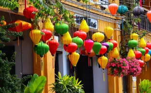 Hoi An town in the province of Quang Nam, Vietnam 